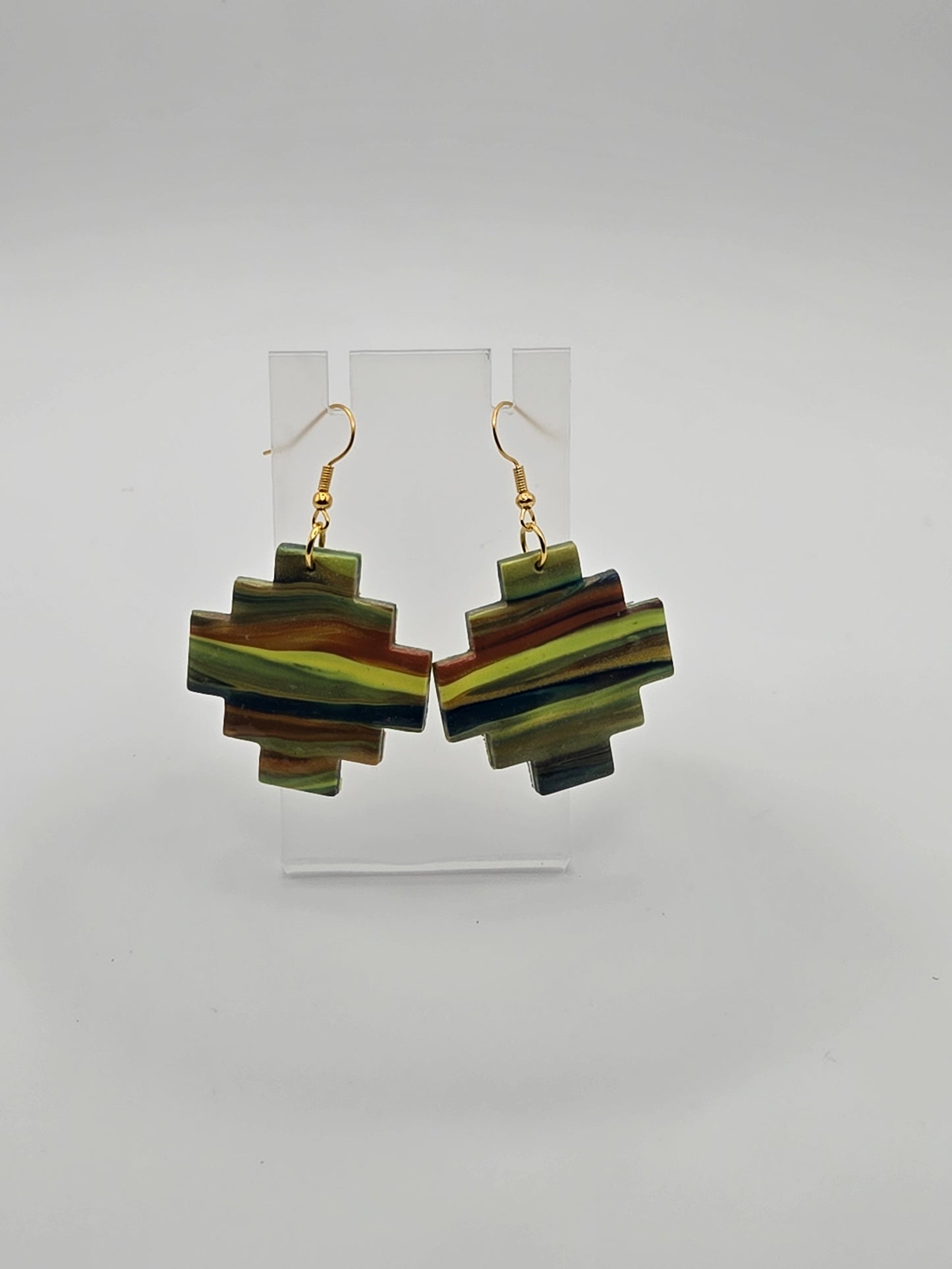Southwest Sunset Polymer Clay Earrings