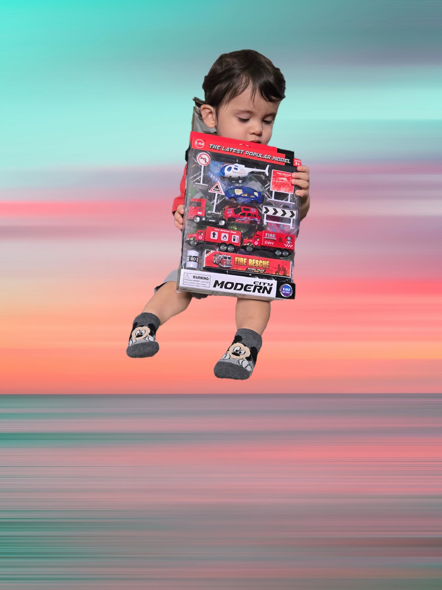 🔥 City Modern Fire Rescue Vehicle Play Set – Xavier’s Pick!