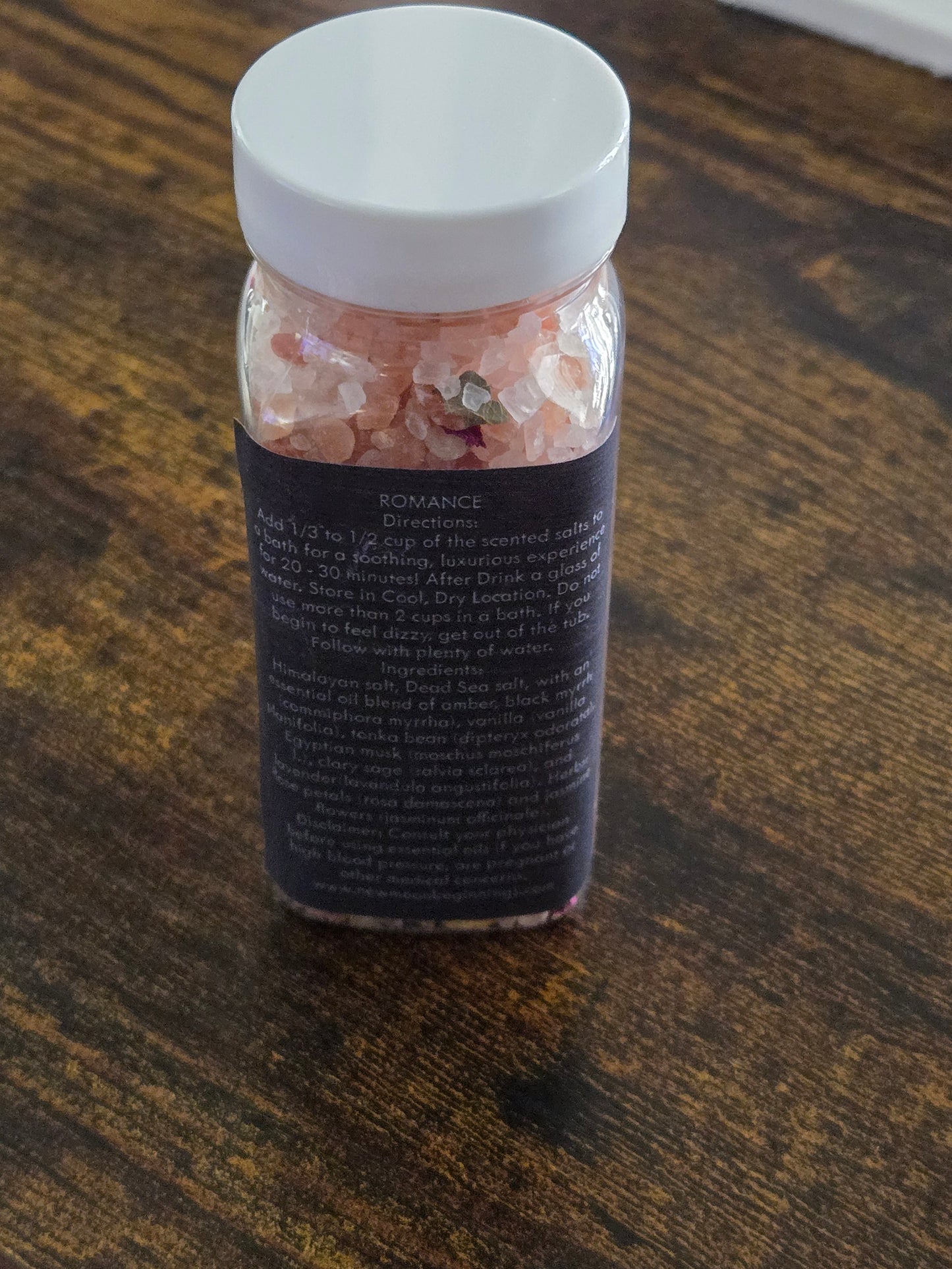 Romance Bath Salts – Himalayan Rose Blend
