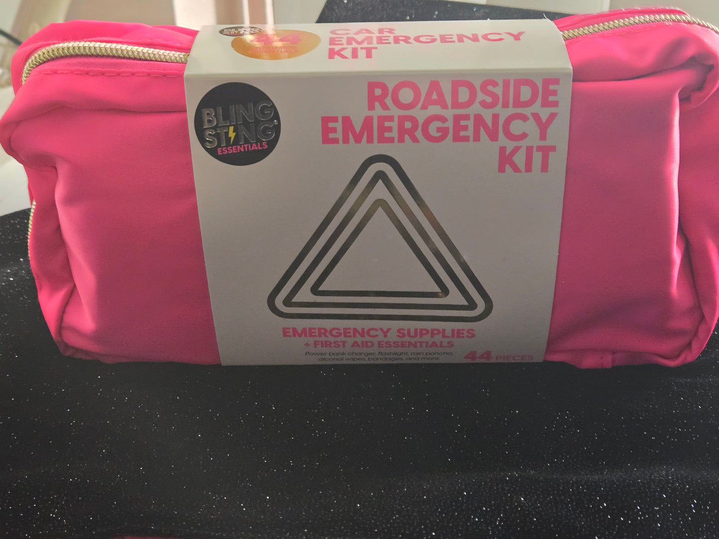 Blingsting Roadside Emergency Kit – Pink