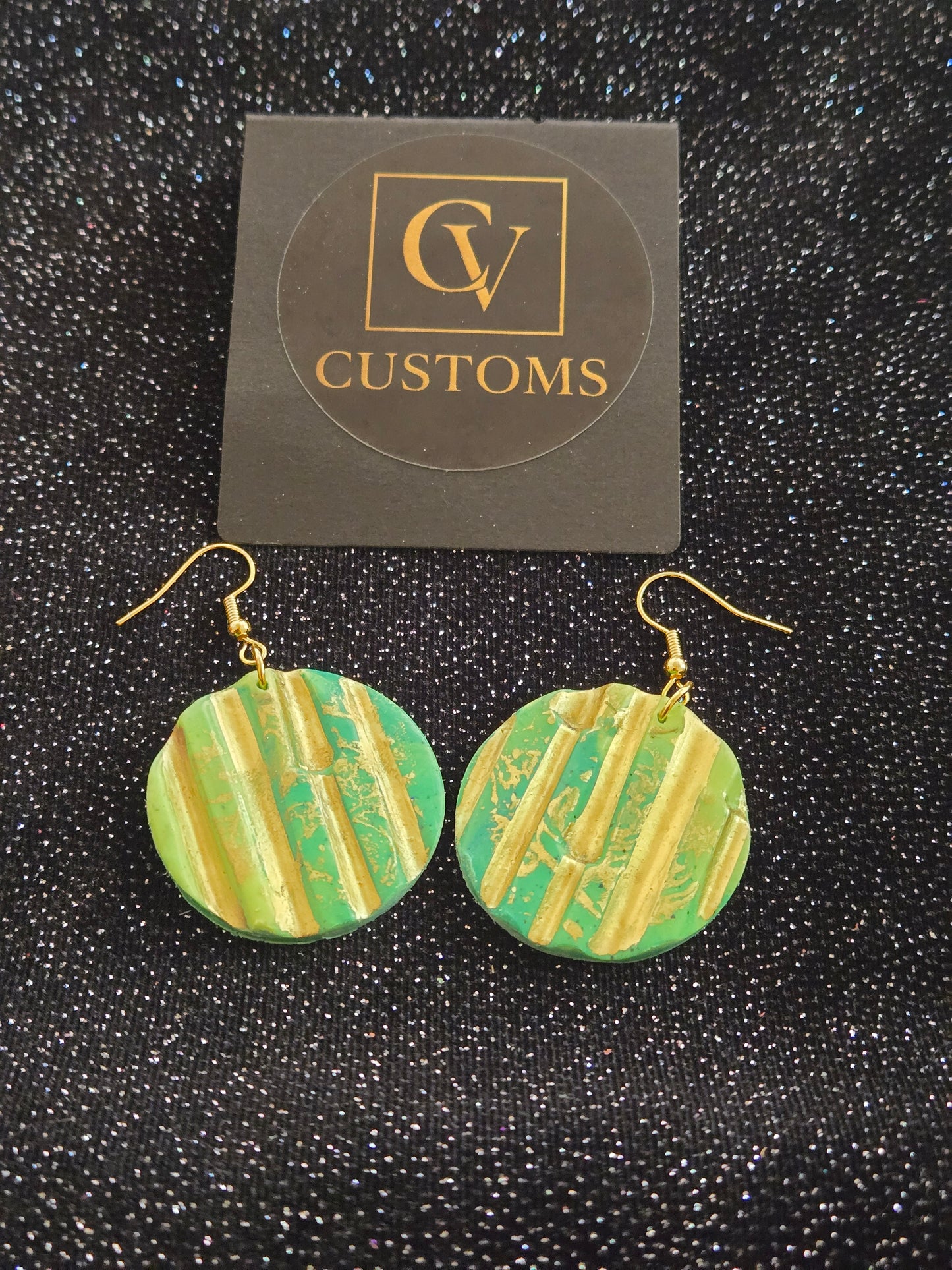 Golden Bamboo Grove Earrings